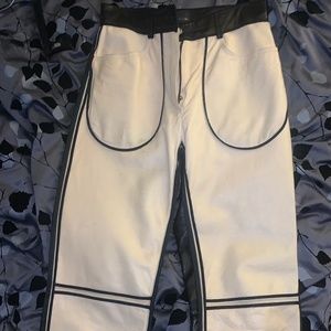 Fendi Leather Pants Vintage